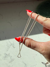 Load image into Gallery viewer, Italian Vintage Sterling Silver Rope Chain 24”
