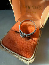 Load image into Gallery viewer, Sterling Silver Rose Ring Size 9.5
