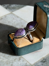 Load image into Gallery viewer, Purple Kunzite Sterling Silver Ring Size 6.25
