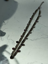 Load image into Gallery viewer, Floral Sterling Silver Necklace 16”-18”
