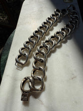 Load image into Gallery viewer, Peruzzi Chunky Sterling Silver Curb Chain 16”
