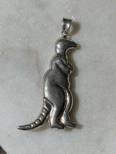 Load image into Gallery viewer, Vintage Dinosaur Sterling Silver Pendant
