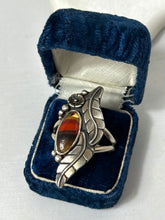 Load image into Gallery viewer, Kentucky Agate Sterling Silver Ring Size 13
