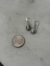 Load image into Gallery viewer, Vintage Sterling Carved Cameo Earrings
