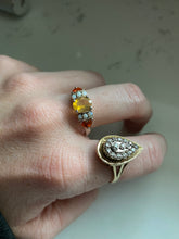 Load image into Gallery viewer, Multistone Sterling Silver Ring
