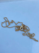 Load image into Gallery viewer, Dainty Vintage 14k Yellow Gold Chain Necklace
