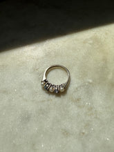 Load image into Gallery viewer, Pearl Blue Topaz Sterling Silver Ring Size 8
