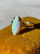 Load image into Gallery viewer, Marquise Opal 14k Yellow Gold Ring Size 6

