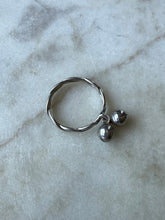 Load image into Gallery viewer, Braided Jingle Ball Sterling Silver Ring
