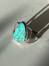 Load image into Gallery viewer, Vintage Chunky Turquoise Sterling Silver Cuff Bracelet
