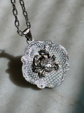 Load image into Gallery viewer, Cancer Zodiac Ruby Sterling Silver Pendant
