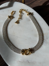Load image into Gallery viewer, Vintage OLCI Two-Tone Necklace

