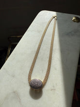 Load image into Gallery viewer, Italian Gold Vermeil Two-Tone Sterling Necklace 17”
