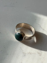 Load image into Gallery viewer, Vintage Bloodstone Sterling Silver Ring Size 10
