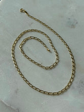 Load image into Gallery viewer, Italian Gold Vermeil Chain 20”
