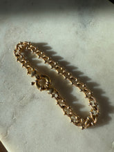 Load image into Gallery viewer, Vintage 14k Gold Sailor Bolt Clasp Bracelet 7.25”
