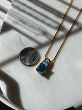 Load image into Gallery viewer, Gold Vermeil Opal Necklace 18”
