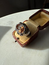 Load image into Gallery viewer, Chunky Multistone Sterling Silver Ring Size 6.25
