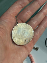 Load image into Gallery viewer, Vintage Blue Morpho Butterfly Sterling Silver Necklace 18”
