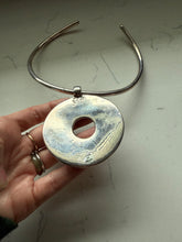 Load image into Gallery viewer, Simon Sebbag Sterling Silver Modernist Choker Necklace
