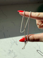 Load image into Gallery viewer, Italian Vintage Sterling Silver Rope Chain 24”
