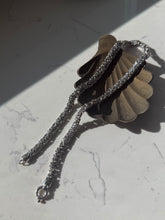 Load image into Gallery viewer, Chunky Sterling Silver Byzantine Chain w/ Sailor Clasp 18.5”
