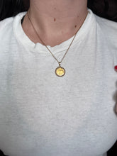 Load image into Gallery viewer, Isle of Man 1989 Crown Persian Cat 1/25th Ounce .999 Fine Gold Coin 14k Gold Pendant
