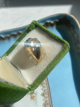 Load image into Gallery viewer, Antique 12k Gold Fill Buttercup Belcher Ring
