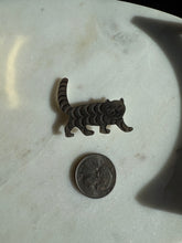 Load image into Gallery viewer, Rick Werito Vintage Cat Sterling Silver Brooch
