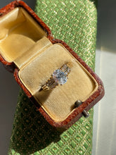 Load image into Gallery viewer, Gold Vermeil CZ Ring Size 6.25

