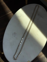 Load image into Gallery viewer, Italian Sterling Silver Solid Cuban Chain 22”
