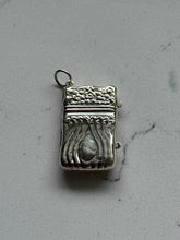 Load image into Gallery viewer, Repousse Sterling Silver Match Holder
