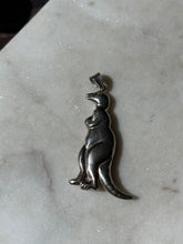 Load image into Gallery viewer, Vintage Dinosaur Sterling Silver Pendant
