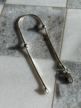 Load image into Gallery viewer, Italian Sterling Silver Ball Snake Chain Bracelet
