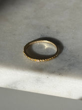 Load image into Gallery viewer, Yellow Gold Vermeil Thin Dainty Stacker Band Size 8
