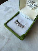 Load image into Gallery viewer, Sterling Silver Braided Ring Size 6.5
