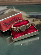 Load image into Gallery viewer, Vintage WWII Era Sweetheart Expansion Bracelet
