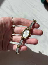 Load image into Gallery viewer, Vintage Nolan Miller Two-Tone Wrist Watch
