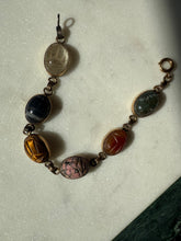 Load image into Gallery viewer, Scarab Beetle 12k Gold Fill Bracelet 7”
