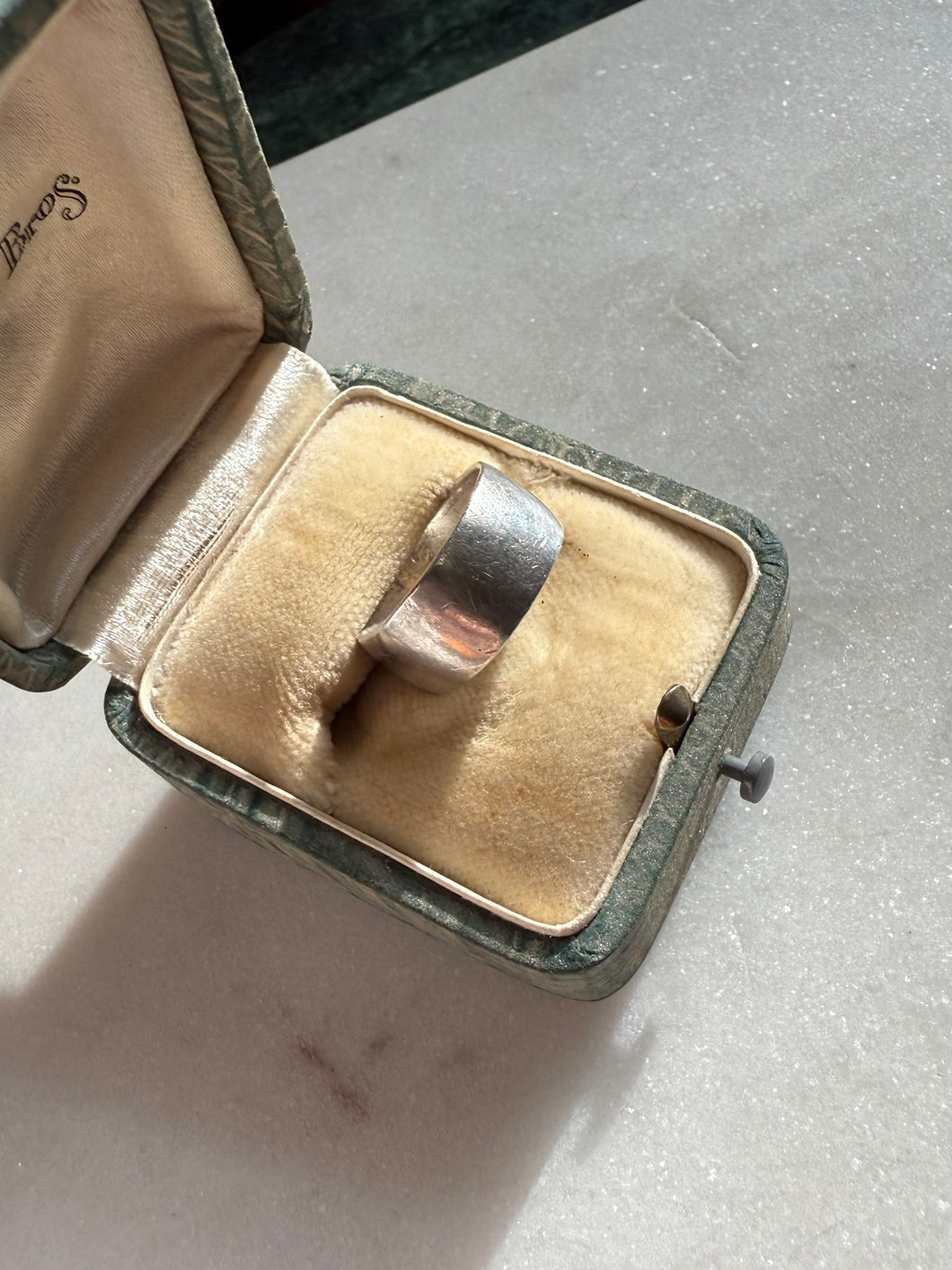 Sterling Silver Cigar Band Size 5.75