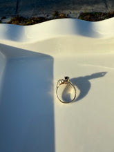Load image into Gallery viewer, Natural Blue Sapphire Sterling Silver Modernist Ring
