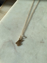 Load image into Gallery viewer, Black Enamel Articulating Terrier Dog 14k Gold Necklace
