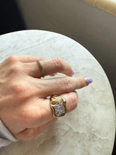 Load image into Gallery viewer, Dainty Rainbow Sterling Silver Ring
