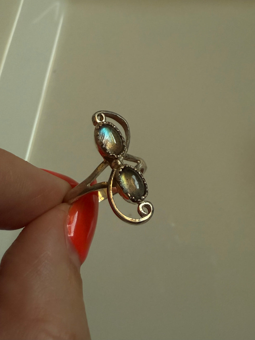 Moonstone Sterling Silver Ring