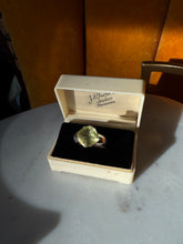 Load image into Gallery viewer, Chunky Yellow Sterling Silver Ring Size 9.25
