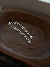 Load image into Gallery viewer, Italian Sterling Silver Cuban Link Bracelet 7.75”
