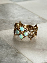 Load image into Gallery viewer, Vintage Solid 14k Gold Opal Ring
