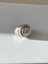 Load image into Gallery viewer, Chunky Quartz Sterling Silver Ring Size 6.5
