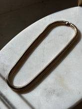 Load image into Gallery viewer, Midcentury 1/20 12k Gold Fill Snake Chain 15”
