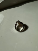 Load image into Gallery viewer, Opal &amp; Amethyst Sterling Silver Ring Size 8.25
